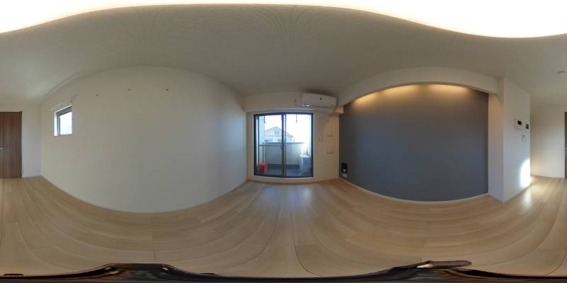 パノラマ画像洋室