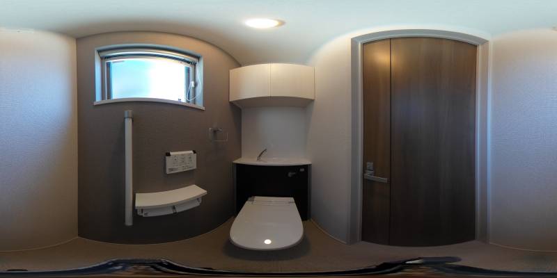 パノラマ画像トイレ