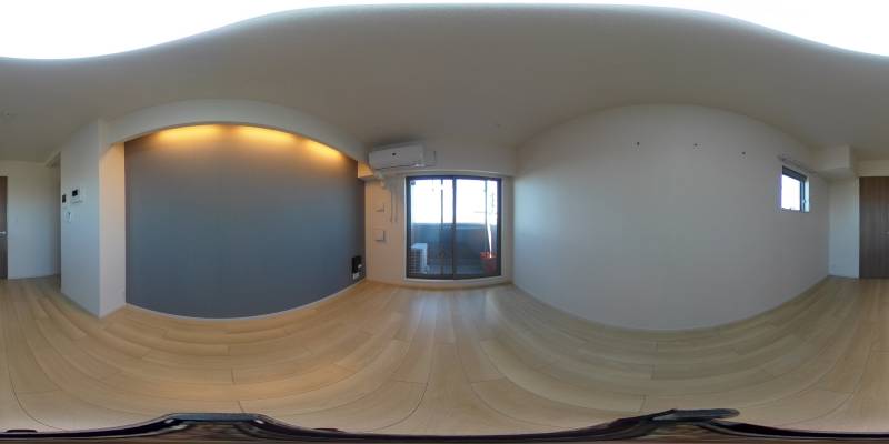 パノラマ画像洋室