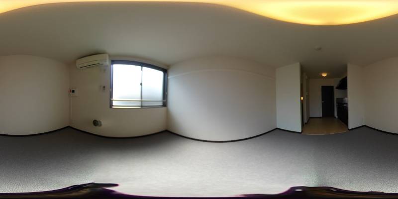 パノラマ画像リビング