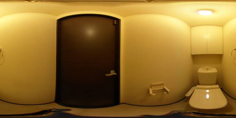 パノラマ画像トイレ