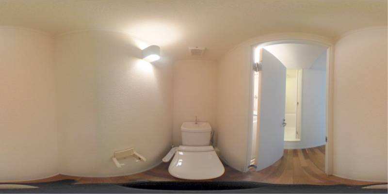 パノラマ画像トイレ