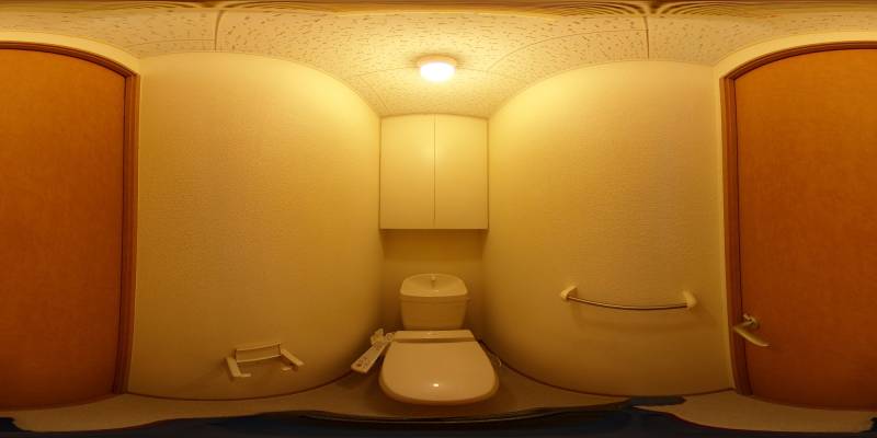 パノラマ画像トイレ