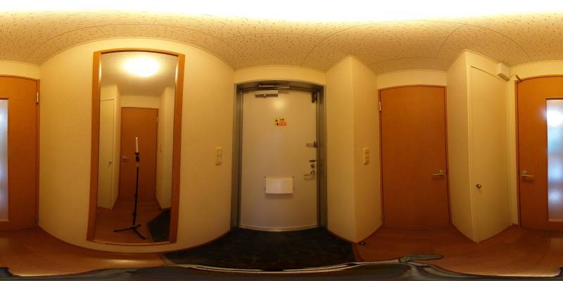 パノラマ画像玄関