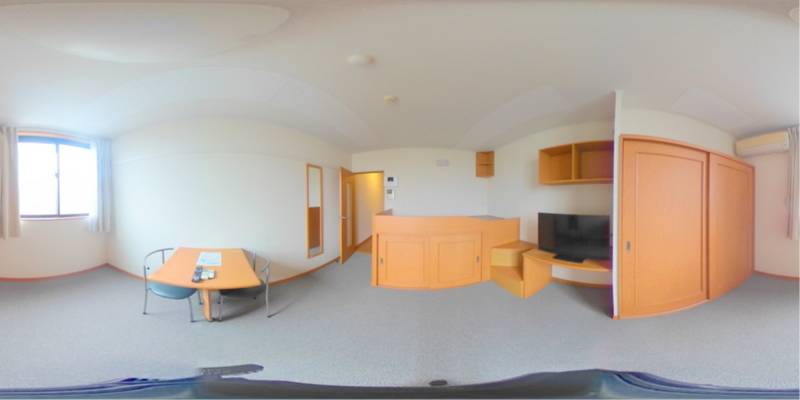 パノラマ画像洋室