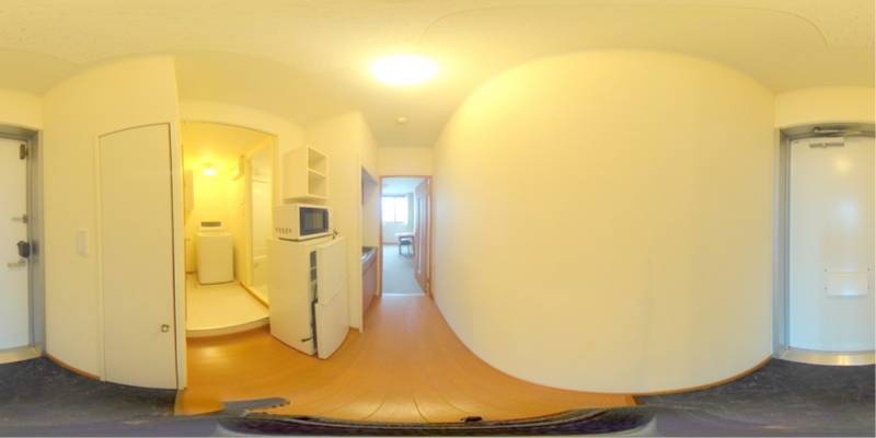 パノラマ画像玄関