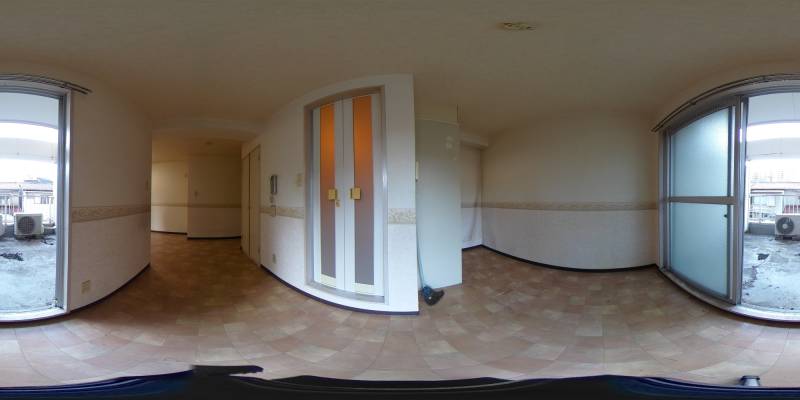 パノラマ画像洋室