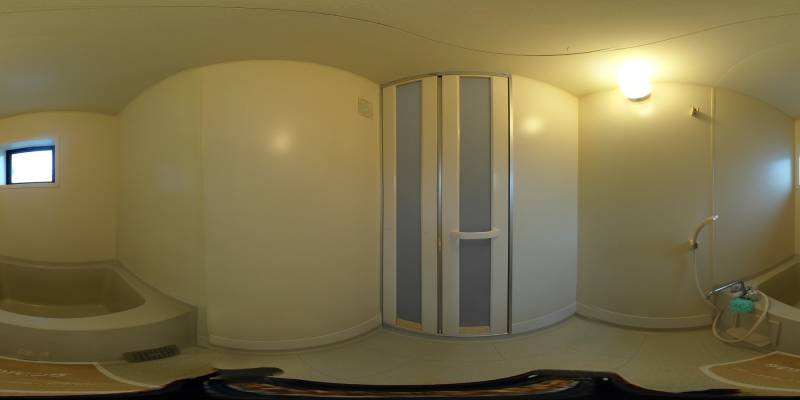 パノラマ画像バスルーム