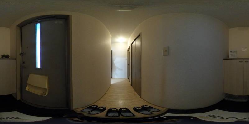 パノラマ画像玄関