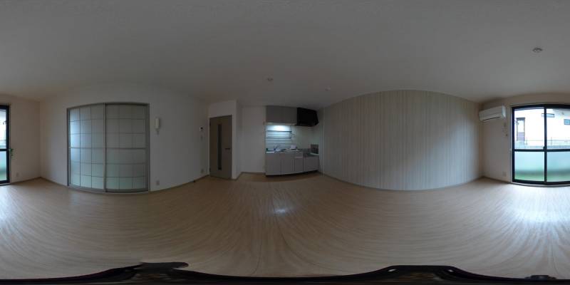 パノラマ画像リビング