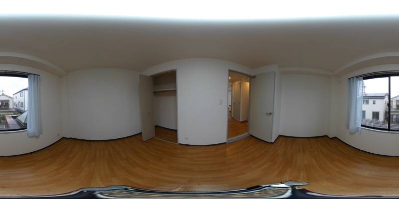 パノラマ画像洋室