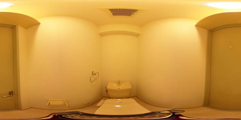 パノラマ画像トイレ