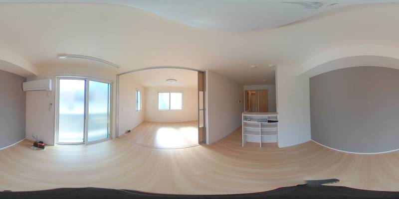 パノラマ画像リビング