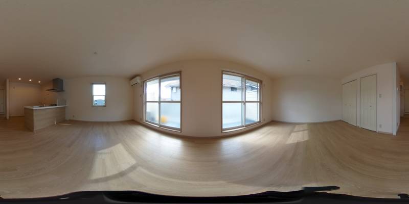 パノラマ画像リビング