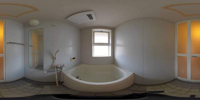 パノラマ画像バスルーム