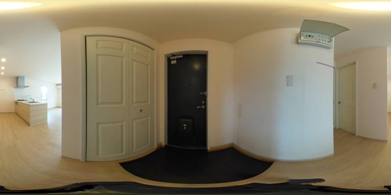 パノラマ画像玄関