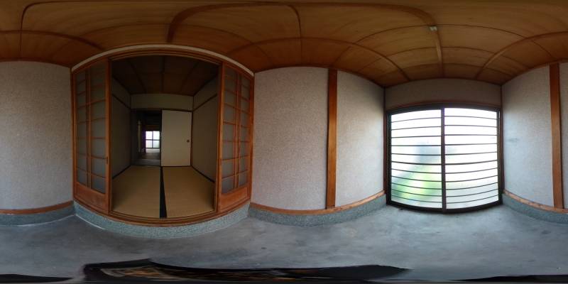 パノラマ画像玄関