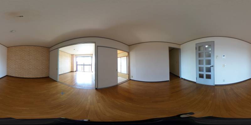 パノラマ画像リビング