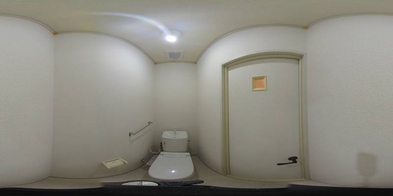 パノラマ画像トイレ