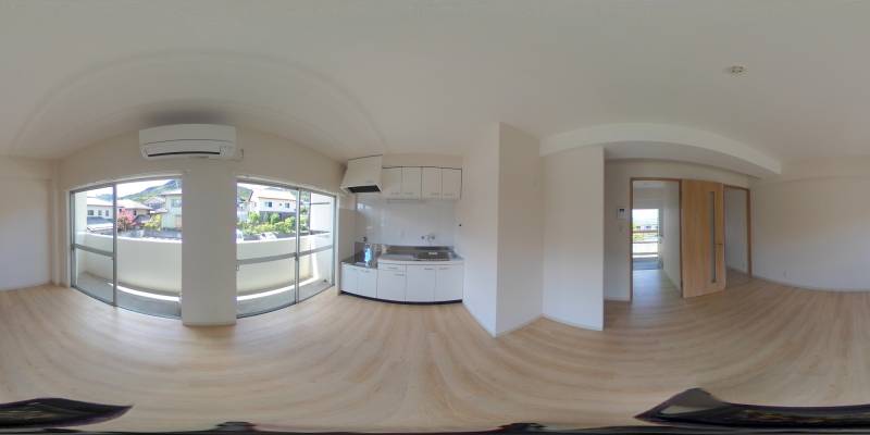 パノラマ画像洋室