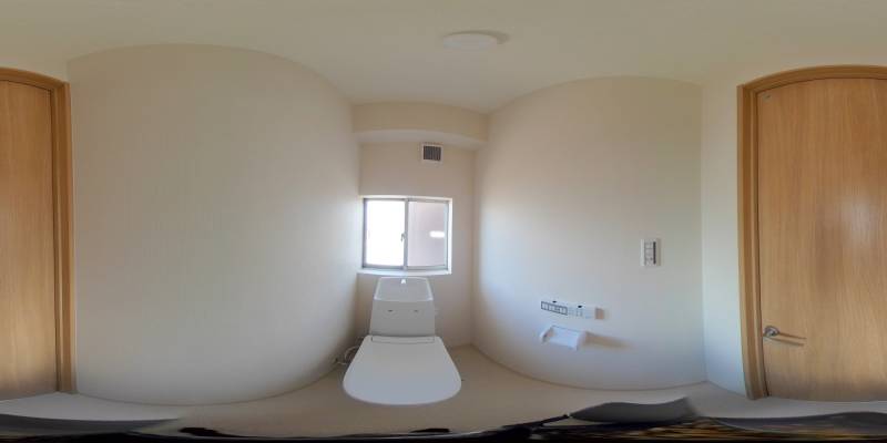 パノラマ画像トイレ