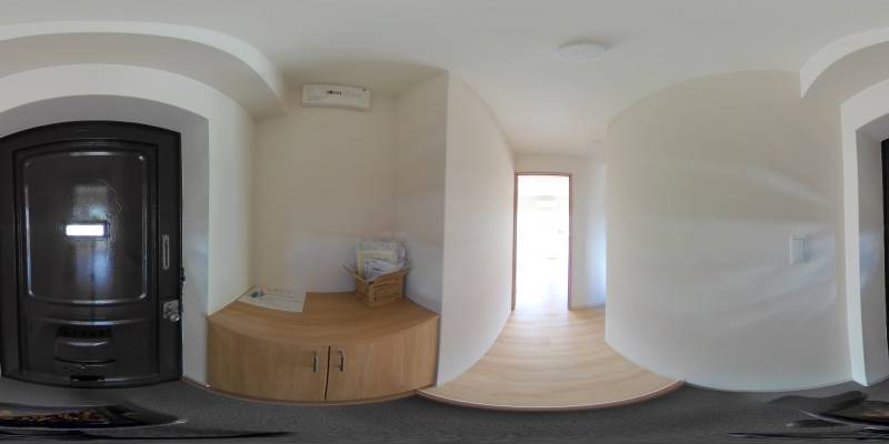 パノラマ画像玄関