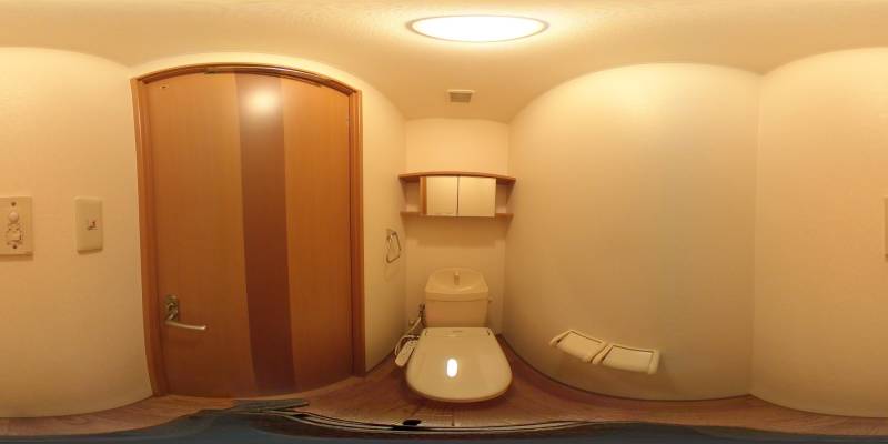 パノラマ画像トイレ