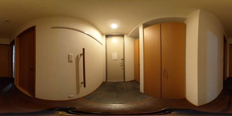 パノラマ画像玄関