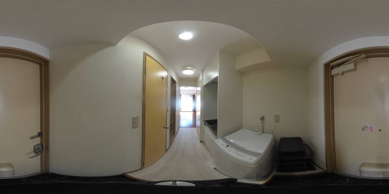 パノラマ画像玄関