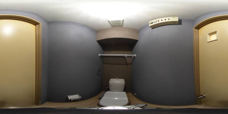 パノラマ画像トイレ