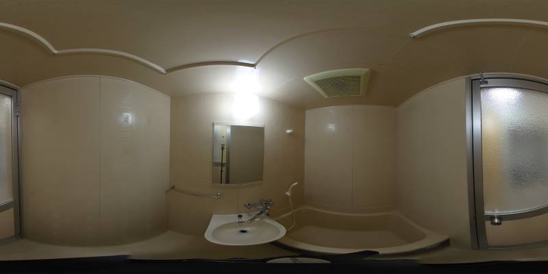 パノラマ画像洗面所