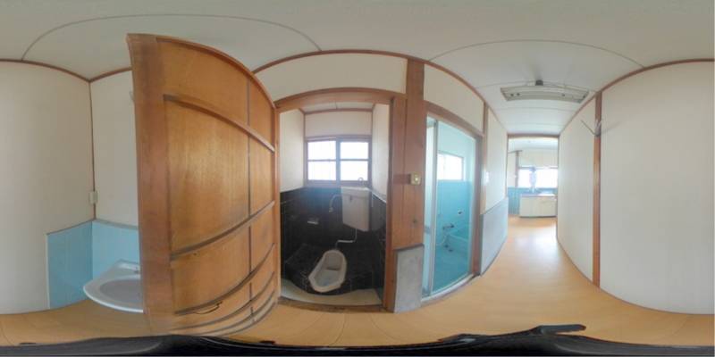 パノラマ画像トイレ