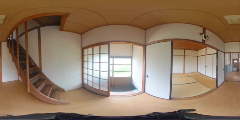 パノラマ画像玄関