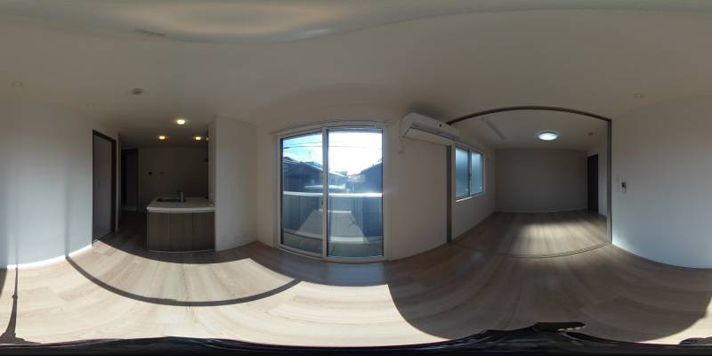 パノラマ画像リビング