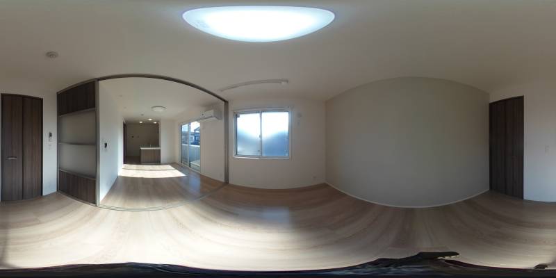 パノラマ画像洋室