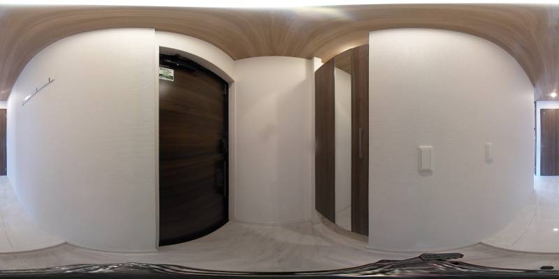 パノラマ画像玄関