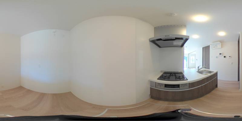 パノラマ画像キッチン