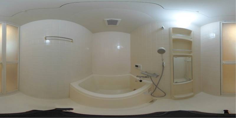 パノラマ画像バスルーム