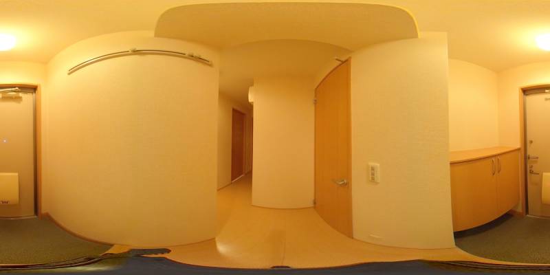 パノラマ画像玄関