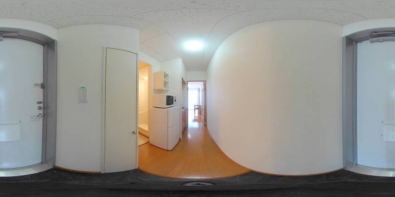 パノラマ画像玄関