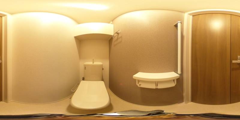 パノラマ画像トイレ