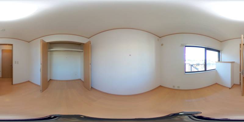 パノラマ画像洋室