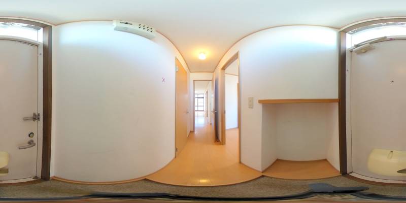 パノラマ画像玄関