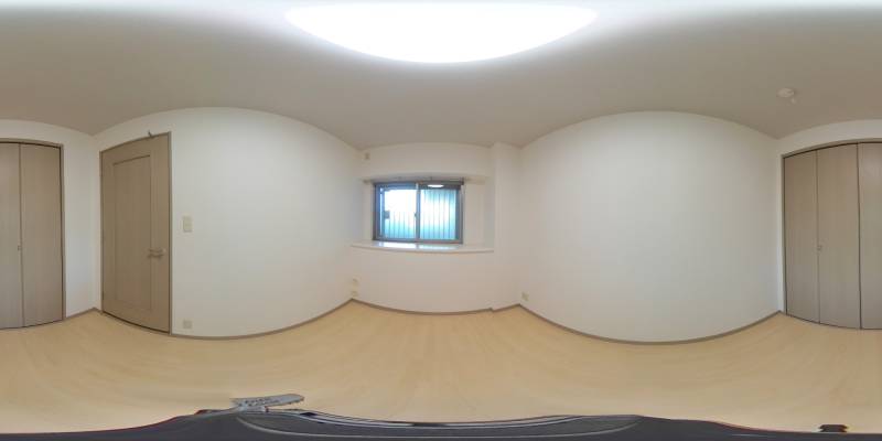 パノラマ画像洋室