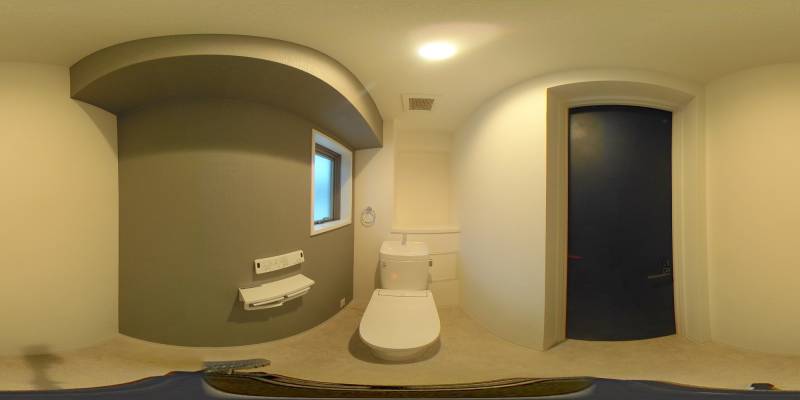 パノラマ画像トイレ