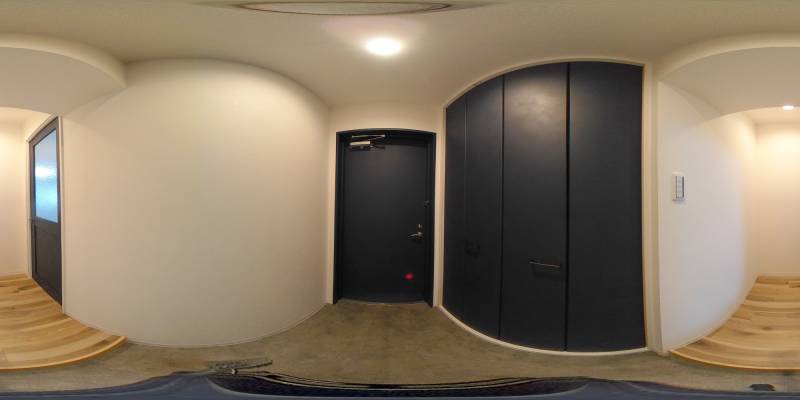 パノラマ画像玄関