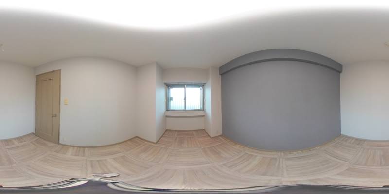 パノラマ画像洋室