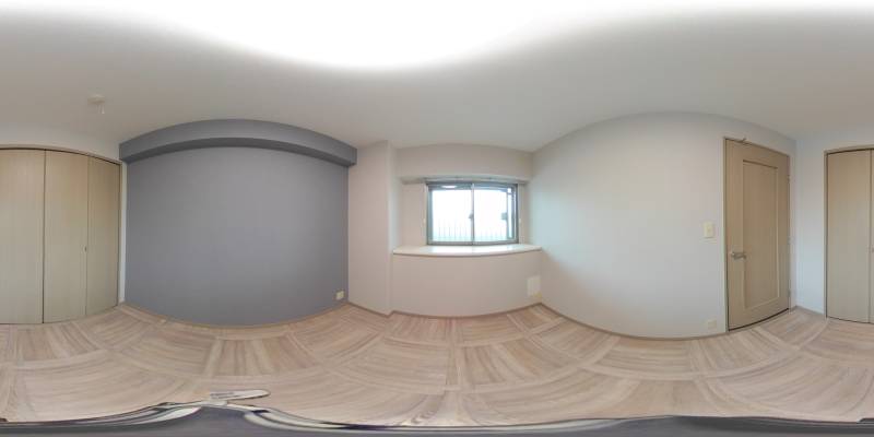 パノラマ画像洋室