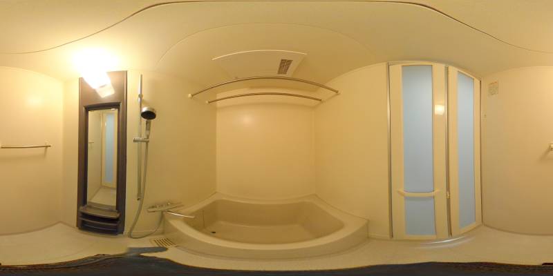 パノラマ画像バスルーム