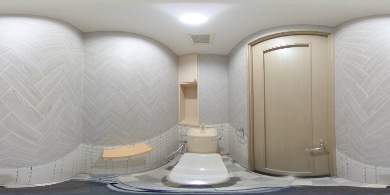 パノラマ画像トイレ